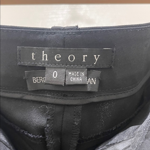 Theory Classic Black Men's Dress Pants - Picture 6 of 7